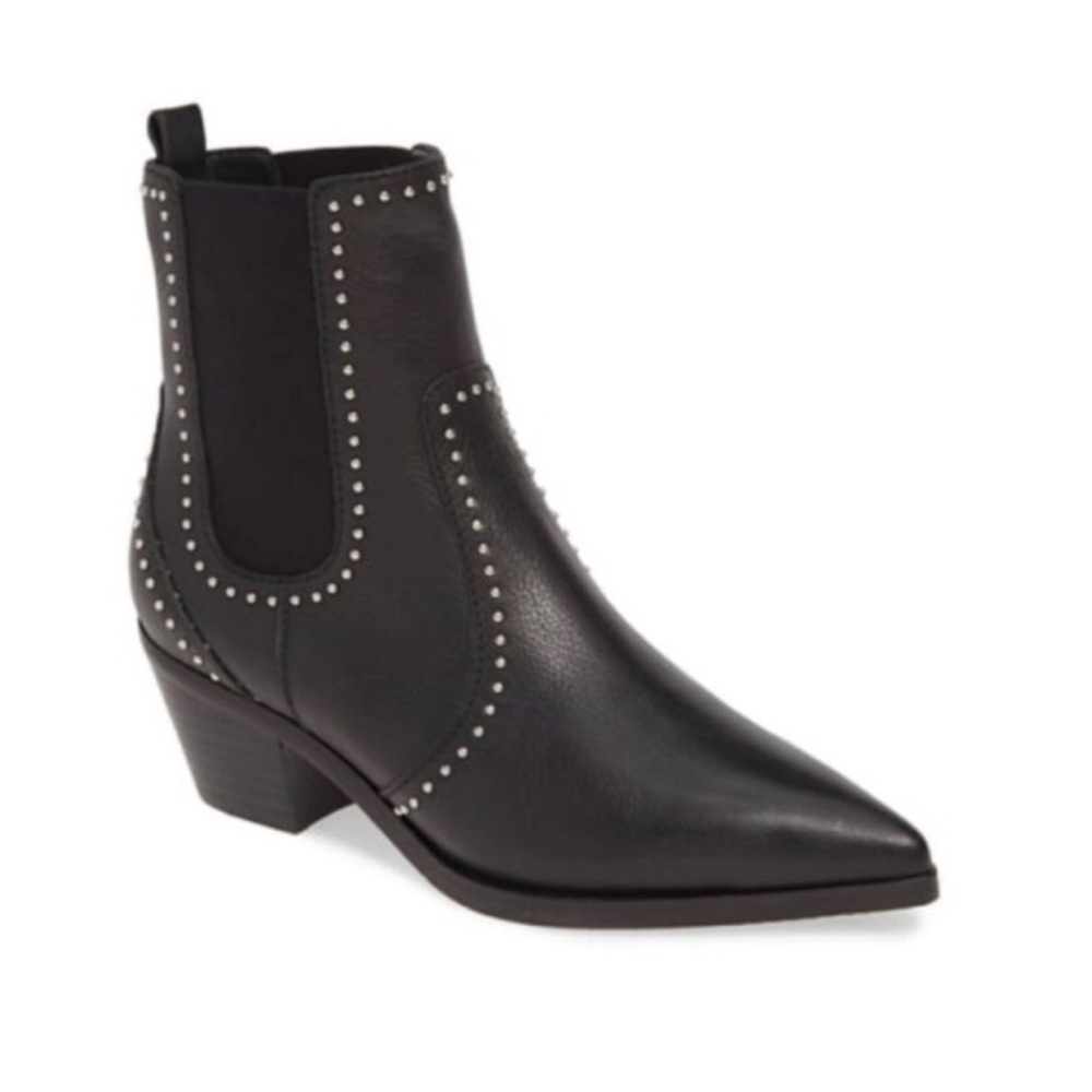 PAIGE Willa Studded Chelsea Boots